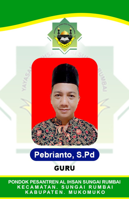 Pebrianto S.Pd